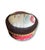A wonderfully charming handmade French trinket or jewelry box discovered in Provence, lined in silky ivory fabric with a...