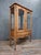 Vintage Louis XV Style Cherrywood Display Cabinet/Bookcase – Glass Doors – Glass Shelves – 20th Century An elegant Louis...