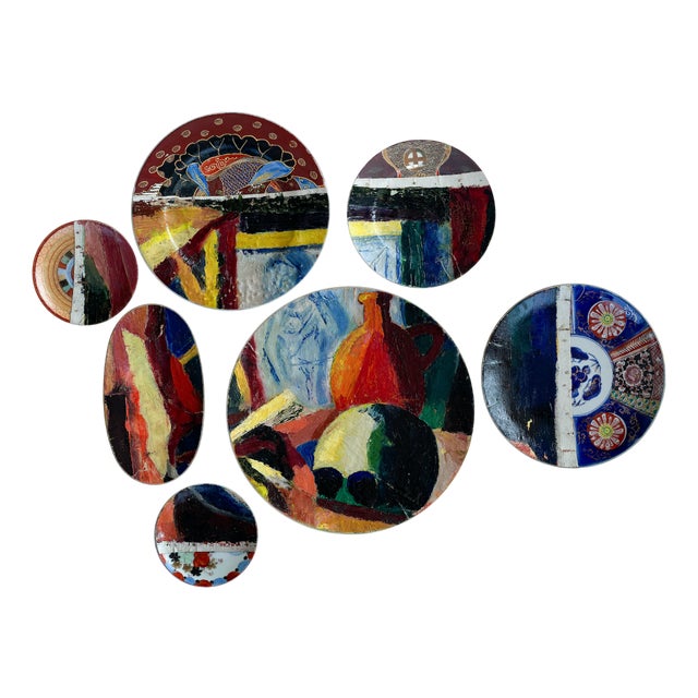 Wall Art Installation by Studio Desimonewayland, Set of 7 For Sale