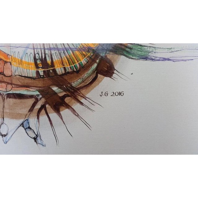 Jacques Grange, Cellulaire 1, 2016, Acrylic For Sale - Image 3 of 4