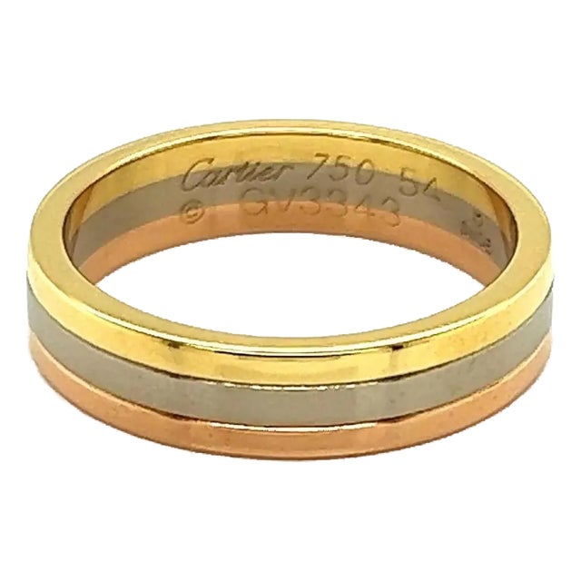 Cartier 18Kゴールド リング Cartier Love Ring 18K YG Yellow Gold #53 US Size #6.5 5.95