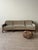 Mid-Century Curved Sofa in Sage Green Graphic Cut Mohair For Sale - Image 12 of 12