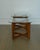 Mid-Century Modern Attributed to Adrian Pearsall Walnut & Glass Top Side Tables, Pair, 1970s For Sale - Image 3 of 11