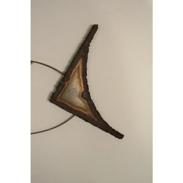 1970s 1970s Metal Fish Wall Sculpture For Sale - Image 5 of 11