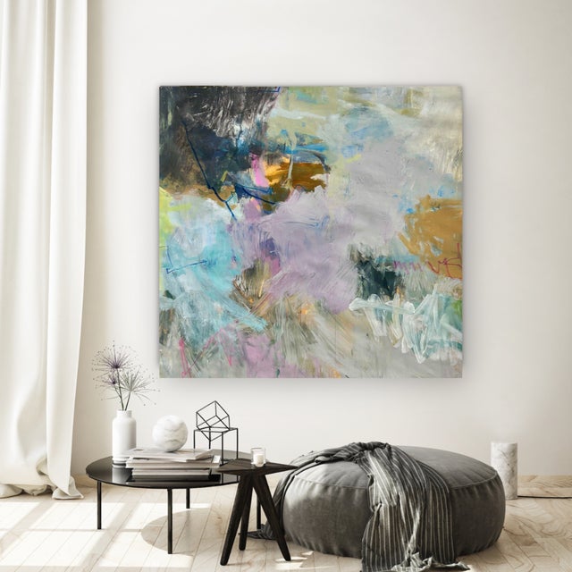 Contemporary Open Door Policy — Contemporary Meditative Abstract by Mary Elizabeth Marvin For Sale - Image 3 of 5