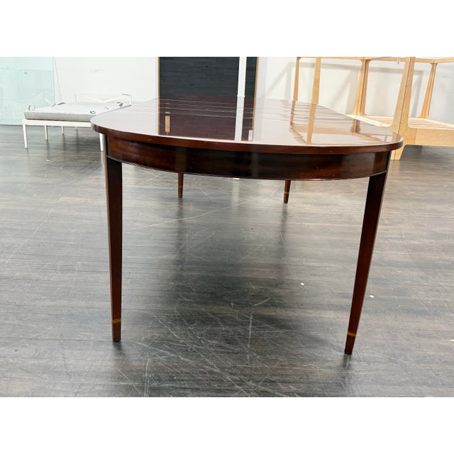 Brown Henkel-Harris Virginia Galleries Extension Dining Table For Sale - Image 8 of 12