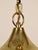 Late Jugendstil Pendant Lamp in Brass and Opaline Glass, Vienna, Austria, 1900s For Sale - Image 6 of 11