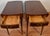 Hickory Furniture 1970 Hickory Furniture English Sheraton Mahogany Inlaid Pembroke Side End Tables For Sale - Image 4 of 16