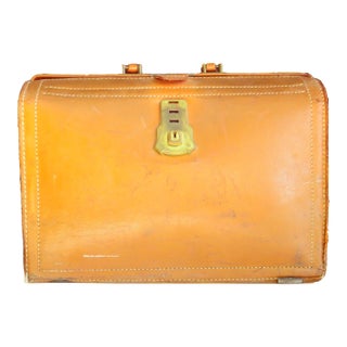 1950s Leather Doctor / Medical Bag For Sale