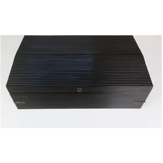 Antique Early 19th Century Anglo-Indian Fluted Writing Box with Secret Drawers, 1840s For Sale - Image 3 of 13