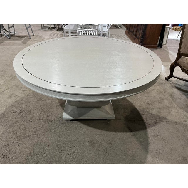 Wood Bernhardt "Hyde Park" Dining Table & 6 Chairs - Set of 7 For Sale - Image 7 of 10