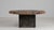 Metal Octagonal Brutalist Slate Stone Table With Iron Base For Sale - Image 7 of 11