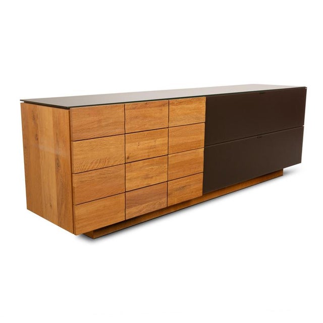 Modern V-Montana Wooden Sideboard in Brown and Grey from Voglauer For Sale - Image 3 of 18