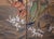 Tan C. 1960-1970s Painted Daoist Screen by Ishida For Sale - Image 8 of 18
