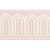 Contemporary Sample - Schumacher X Miles Redd Arches Embroidered Tape Wide in Blush For Sale - Image 3 of 3