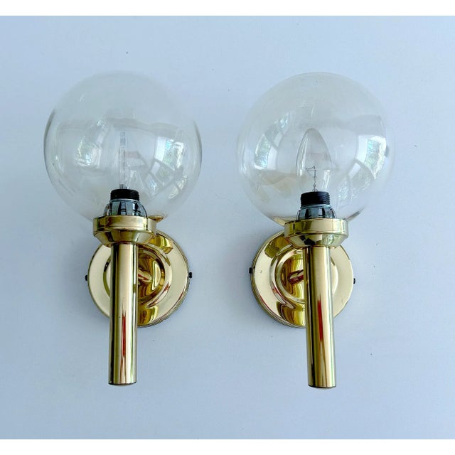 Vintage Glass Sconces from Abo Randers, 1960s, Set of 2 For Sale - Image 12 of 15