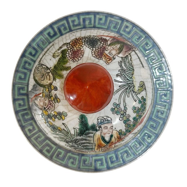 Early 20th Century Chinese Famille Verte Vase With Battle Scene For Sale In Tampa - Image 6 of 7