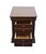 Late 20th Century Bassett Furniture Cherry Traditional Contemporary 23" Chairside Chest / Accent End Table For Sale - Image 5 of 12
