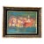 1970’s Abstract Expressionist Cityscape Painting on Canvas For Sale
