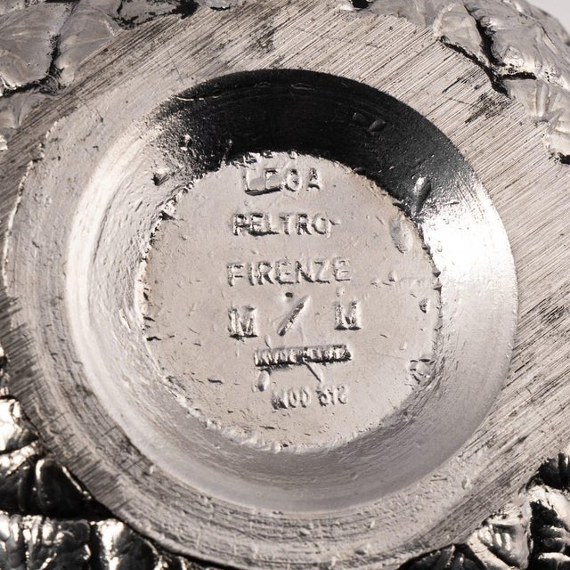 Vintage 20th Century Silver Plated Pineapple Ice Bucket from Mauro Manetti, Italy, 1970s For Sale - Image 12 of 13