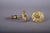 Neoclassical Gilt Bronze Curtain Tiebacks with Floral Rosette Motif, France, 19th Century, Set of 2 For Sale - Image 10 of 11