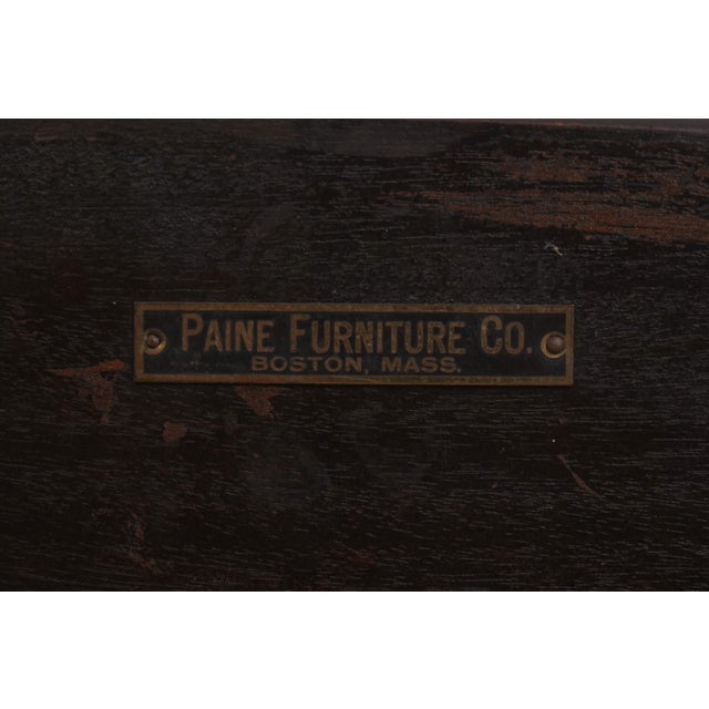 Paine Magazine Rack W. Cane Sides For Sale - Image 13 of 13