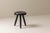 An exquisite example of mid-century French design, this early dark stained High Berger stool by Charlotte Perriand...