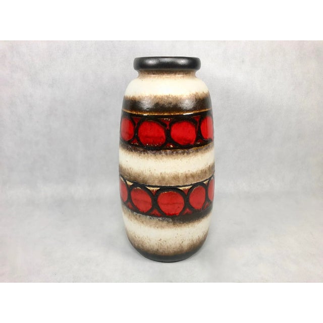 Brown Large Ceramic Floor Vase No 284-58 from Scheurich Keramik, 1960s For Sale - Image 8 of 10