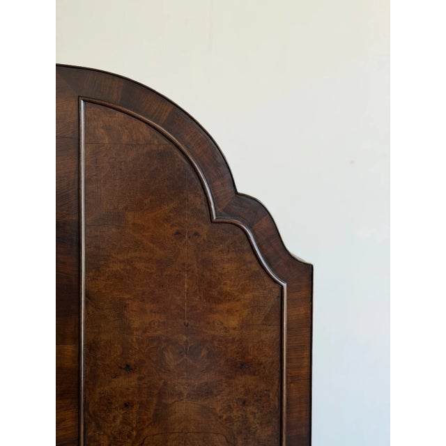 1960s Burl & Walnut Art Decor Armoire on Cabriole Legs For Sale - Image 12 of 17