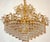 Brass and Lead Crystal 5-Light Chandelier by Joska Bodenmais, 1970s For Sale - Image 11 of 11