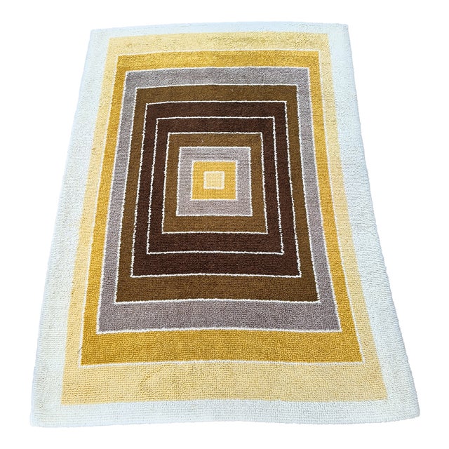 Rug in the style of Panton, 1970s For Sale
