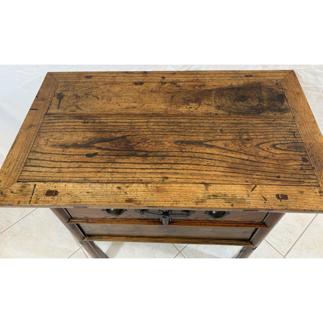 Early 20th Century Antique Asian Elm Ming Style Console/ Altar Table For Sale - Image 5 of 18