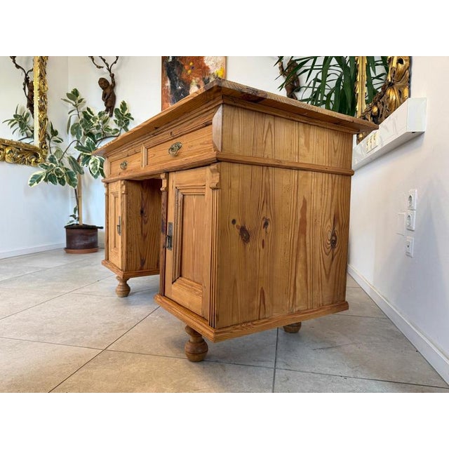 Gründerzeit Secretary in Softwood For Sale - Image 3 of 13