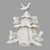 White Vintage Fitz & Floyd White Dove Christmas Tree Candelabra For Sale - Image 8 of 11