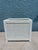Vintage White Wicker Planter Made in Hong Kong For Sale - Image 4 of 6
