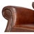 English Club Leather Recliner in Chestnut Brown For Sale - Image 9 of 11