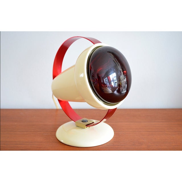 Infraphil Table Lamp by Charlotte Perriand for Philips, 1950s For Sale - Image 10 of 10