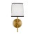 Simply elegant, the Ellison lamp series by kate spade new york is crafted of brass with a slender, streamlined body in a...