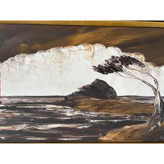 Homer Costello (Am 18991977) Seascape Landscape Oil Painting, Framed