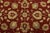 2020s Agra Rug 7’10” X 10′ Red Wool/Silk Traditional Hand-Knotted Oriental Carpet For Sale - Image 5 of 12
