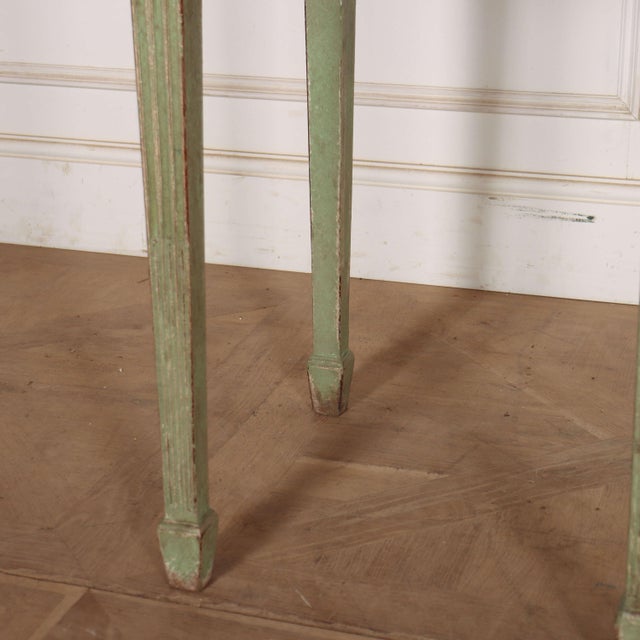 English Painted Console Table, 18th Century For Sale - Image 5 of 13