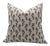 Fabdivine Bohemian Block Print Cushion Cover 18x18 Inch Thick Linen-Dafodil For Sale