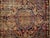 19th Century Persian Kashan Rug, Hand-Knotted Wool, Medallion Floral Design, Red & Navy, 4x7 For Sale - Image 13 of 18