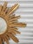 Wood Vintage Giltwood Italian Sunburst Mirror For Sale - Image 7 of 14