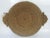 1970s Large Vintage Hapao Rattan Circular Storage or Display Basket / Tray With Hand Carved Wood Handles For Sale - Image 5 of 5