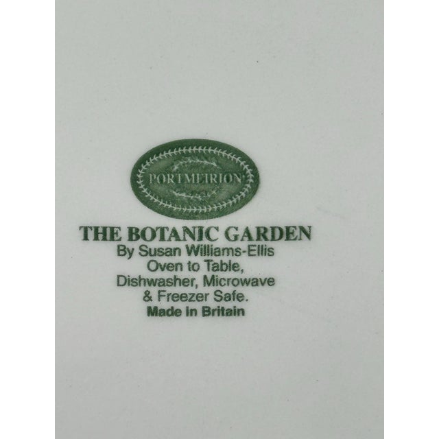 Portmeirion Botanic Garden 1972 England Bread and Butter Plates- Set of 9 For Sale - Image 10 of 11