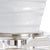 Hand textured snow white glazed ceramic with acrylic base and finial 28.5h x 5.3w x 5.3d Shade Dimensions: top(14)...