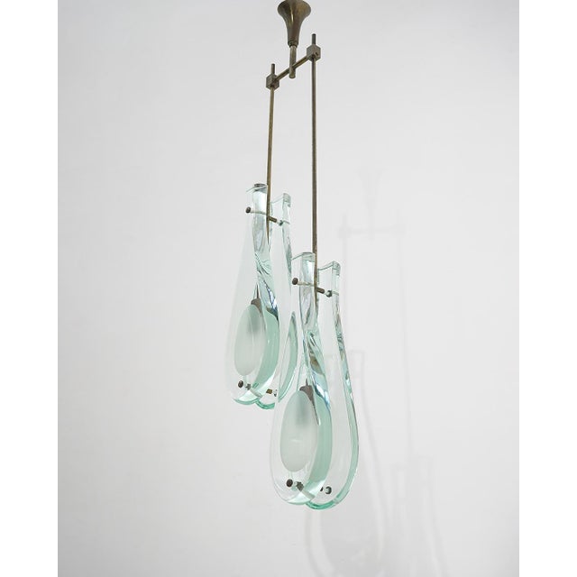 Model 2259/2 Pendant Lamp by Max Ingrand for Fontana Arte, 1960s For Sale - Image 8 of 18