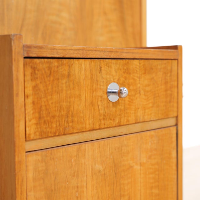 Mid Century Coat Rack Entryway Stand and Mirror For Sale - Image 9 of 12