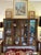 A striking vintage Broyhill Brasilia hutch top/display cabinet, designed as the upper section for a Brasilia credenza or...
